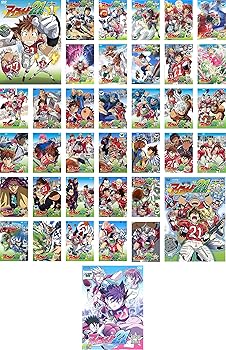 【中古】アイシールド21 TV版全36巻 + Special Remix [レンタル落ち] 全37巻セット [DVDセット商品]　※ケースなし、ジャケットとディスクのみ