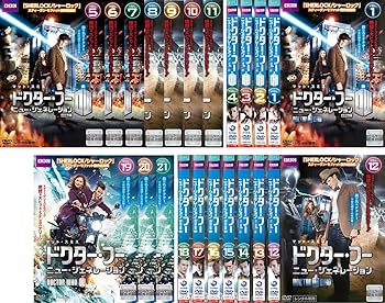 【中古】ドクター・フー ニュー・ジェネレーション [レンタル落ち] 全21巻セット [DVDセット商品]　※ケースなし、ジャケットとディスクのみ｜お取り寄せ本舗 KOBACO