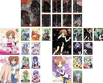 【中古】ひぐらしのなく頃に 全9巻 + 解 捜査録 紡 全6巻 + 解 捜査録 結 全6巻 + 礼 全5巻 + 煌 全4巻 [レンタル落ち] 全30巻セット [DVDセット商品]