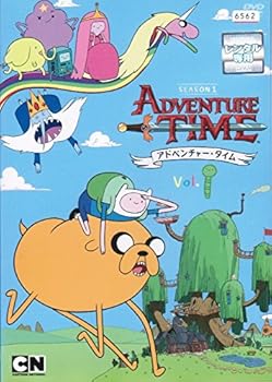【中古】(非常に良い)アドベンチャー・タイム シーズン1 [レンタル落ち] （全3巻セット） [DVDセット]　※ケースなし、ジャケットとディスクのみ｜お取り寄せ本舗 KOBACO