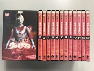 【中古】帰ってきたウルトラマン【レンタル落ち】全13巻セット　※ケースなし、ジャケットとディスクのみ｜お取り寄せ本舗 KOBACO