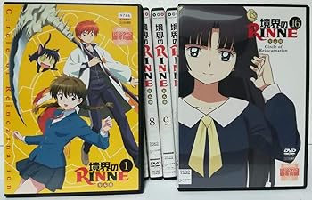 【中古】(非常に良い)境界のRINNE 第１・第２シーズン [レンタル落ち] 全16巻セット [DVDセット商品]　※ケースなし、ジャケットとディスクのみ｜お取り寄せ本舗 KOBACO