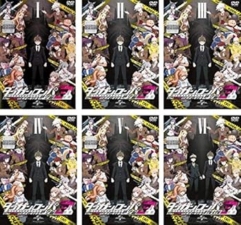 【中古】ダンガンロンパ 3The End of 希望ヶ峰学園 絶望編 [レンタル落ち] 全6巻セット [DVDセット商品]　※ケースなし、ジャケットとディスクのみ