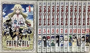 【中古】FAIRY TAIL フェアリーテイル 3rd Season [レンタル落ち] 全13巻セット [DVDセット商品]　※ケースなし、ジャケットとディスクのみ｜お取り寄せ本舗 KOBACO 12,679円