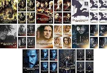 【中古】ゲーム・オブ・スローンズ 第一章 ～ 最終章 [レンタル落ち] 全40巻セット [DVDセット商品]　※ケースなし、ジャケットとディスクのみ｜お取り寄せ本舗 KOBACO
