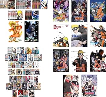 【中古】NARUTO ナルト 少年編 全58巻 + ベストシーン 感動編、激闘編 + 疾風伝 青年編 全123巻 + 劇場版 全11巻 [レンタル落ち] 全194巻セット [DVDセッ