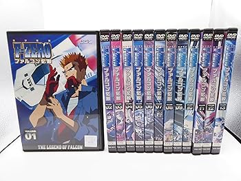 【中古】(非常に良い)F-ZERO ファルコン伝説　[レンタル落ち] （全13巻セット） [DVDセット]　※ケースなし、ジャケットとディスクのみ｜お取り寄せ本舗 KOBACO