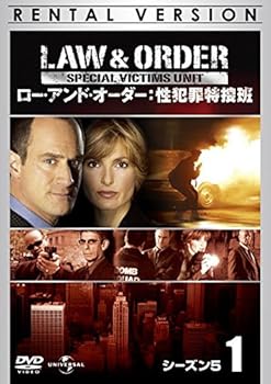 【中古】LAW & ORDER ロー・アンド・オーダー 性犯罪特捜班 シーズン5 [レンタル落ち] 全12巻セット [DVDセット商品]　※ケースなし、ジャケットとディス