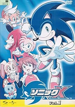 【中古】TVアニメーション ソニックX [レンタル落ち] （全12巻セット） [DVDセット]　※ケースなし、ジャケットとディスクのみ｜お取り寄せ本舗 KOBACO