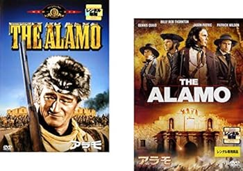 【中古】アラモ 1960年版【字幕のみ】 + 2004年版 [レンタル落ち] 全2巻セット [DVDセット商品]　※ケースなし、ジャケットとディスクのみ