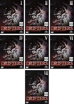 【中古】DRIFTERS ドリフターズ TV版 全6巻 + OVA [レンタル落ち] 全7巻セット [DVDセット商品]　※ケースなし、ジャケットとディスクのみ｜お取り寄せ本舗 KOBACO