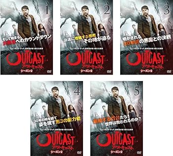 【中古】アウトキャスト シーズン2 [レンタル落ち] 全5巻セット [DVDセット商品]　※ケースなし、ジャケットとディスクのみ｜お取り寄せ本舗 KOBACO 10,128円