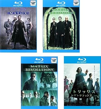 【中古】マトリックス 1、リローデッド、レボリューションズ、レザレクションズ ブルーレイディスク [レンタル落ち] 全4巻セット [DVDセット商品]　※ケ｜お取り寄せ本舗 KOBACO