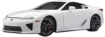 【中古】(人並み外れたに好いたらしい)AUTOart 1/18 LEXUS LFA ホワイ取り調べる・白いこと 遣っ付ける品