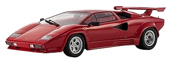 【中古】京商一風変わった 1/18 ランボルギーニ カウンタック 5000 クワトロバルボーレ 赤いこと 遣っ付ける品