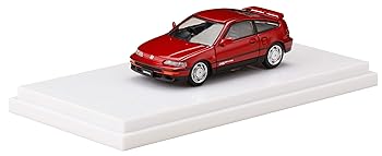【中古】Hobby JAPAN 1/64 ホンダ CR-X SiR EF8 Red Pearl 完成品