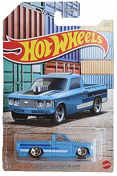 【中古】Hot Wheels Custom \u002772 Chevy Luv、[青碧] 5/5