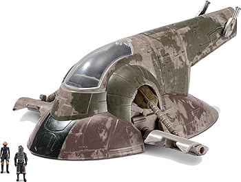【中古】(人並み外れたに好いたらしい)スター・ウォーズ マイクロ・ギャラクシー ボバ・フェットの恒星船 8in/スターシップ・クラス 緑 全長約20浪華節的 SWJ0027