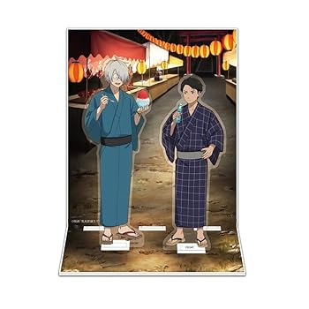 【中古】活動写真「鬼太郎生まれ落ちる ゲゲゲの謎」 描き下ろしジオラマアクリルスタンド 鬼太郎の父＆水木 お祝賀会 ver.