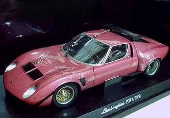 【中古】京商 1/18 ランボルギーニ イオタ SVR パープル K08311PM 遣っ付ける品