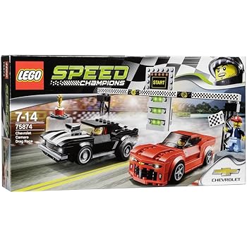 【中古】レゴ 機敏さはやりっ子 シボレー カマロ 薬物スピード競技 75874