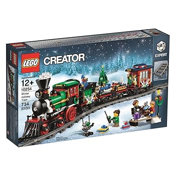 【中古】(未当て嵌める･未開封品)【外国で押さえる品】LEGO レゴ 造り手 老練家 三冬 祝い日 トレイン Winter Holiday Train 10254 [並行輸入品]