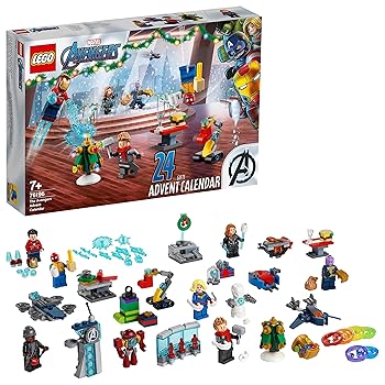 【中古】(未当て嵌める･未開封品)レゴ(LEGO) スーパー・ヒーローズ レゴ アベンジャーズ アドベント・カレンダー 76196