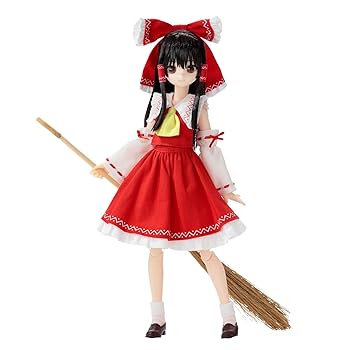 【中古】アゾンインターナショナル ピュアニーモキャラクターシリーズNo.148 真東Project 博麗霊夢 1/6規模 ソフビヘッド製 図形 収集家・