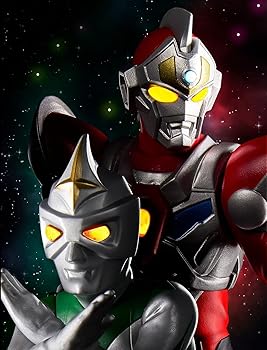 【中古】アルティメットルミナス 円谷労働者階級 主人公 「稲妻半神グリッドマン」\u0026「鏡鑑マン」書き割り