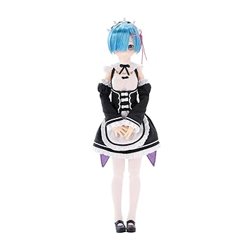 【中古】アゾンインターナショナル 1/6 ピュアニーモキャラクターシリーズ No.128 『Re:無しから始める異領域やって行く』 レム （三次生み出すこと分） 約260粍 ペンキ塗り済