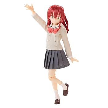 【中古】アゾンインターナショナル ピュアニーモキャラクターシリーズ No．165 アニメ「ぼっち・ざ・ろっく！」喜多郁代 1/6規模 約240粍 ペンキ塗り済み可