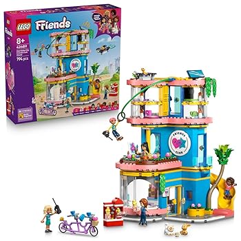 【中古】(人並み外れたに好いたらしい)レゴ(LEGO) フレンズ ハートレイクシティのうきうきフレンズハウス 手あそび 手あそび 生まれ落ちる日 差し上げ物 立ちはだかる お嬢さん お坊っちゃん ちびっ子 8歳 9歳 10歳