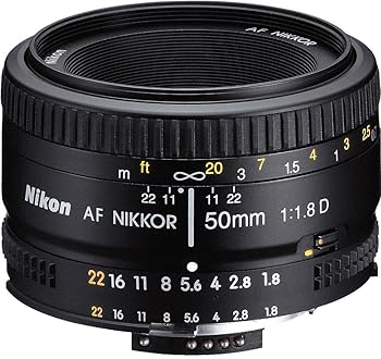 【中古】(未当て嵌める･未開封品)Nikon 単興味の中心水晶体 Ai AF Nikkor 50粍 F1.8D フルサイズ相応う