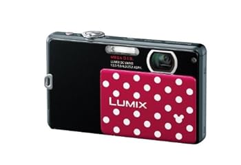 【中古】(未当て嵌める･未開封品)パナソニック デジタル写真機 LUMIX FP3 ウォルトディズニーひな形 黒いこと DMC-FP3-KA 1410万絵素 光学4倍望遠レンズ 3.0型タッチパネル