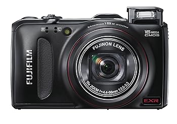 【中古】FUJIFILM デジタル写真機 FinePix F550EXR 光学15倍 黒いこと FX-F550EXR B