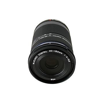 【中古】(未当て嵌める･未開封品)OLYMPUS 望遠望遠レンズ M.ZUIKO DIGITAL 40-150粍 F4.0-5.6 R 黒いこと