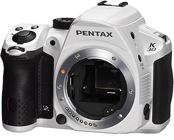 【中古】PENTAX デジタル一眼二眼レフ写真機 K-30 上半身 シルキーホワイト K-30BODY S-WH 15779