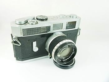 【中古】Canon model7 50mmF1.8付き添い人 写真フィルム写真機