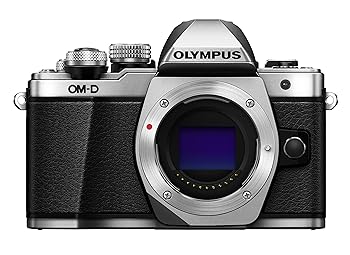 【中古】OLYMPUS 銀鏡受け答え一眼 OM-D E-M10 MarkII 上半身 しろがね色