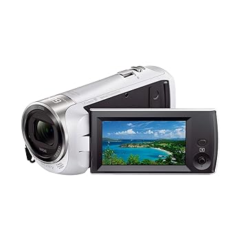 【中古】(未当てはめる･未開封品)SONY テレビカメラ Handycam HDR-CX470 白いこと 内蔵記憶装置32GB 光学望遠レンズ30倍 HDR-CX470 W