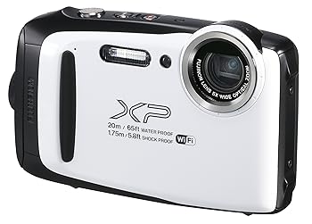 【中古】富士フイルム デジタル写真機 XP130 白いこと FX-XP130WH