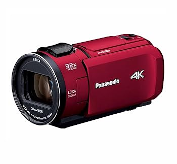 【中古】(非常に良い)パナソニック 4K ビデオカメラ VX1M 64GB あとから補正 レッド HC-VX1M-R|お取り寄せ本舗 KOBACO