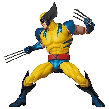 【中古】(未使用・未開封品)MAFEX マフェックス No.096 ウルヴァリン コミックバージョン 全高約145mm 塗装済み アクションフィギュア|お取り寄せ本舗 KOBACO