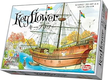【中古】(未使用･未開封品)アークライト キーフラワー 完全日本語版 (2-6人用 90-120分 13才以上向け) ボードゲーム｜お取り寄せ本舗 KOBACO