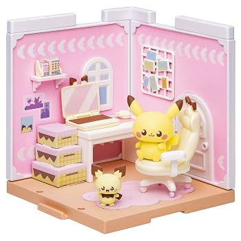 【中古】(未使用･未開封品)タカラトミー ポケットモンスター ポケモン ポケピースハウス ホビールーム ピチュー&ピカチュウ｜お取り寄せ本舗 KOBACO