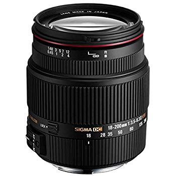 【中古】SIGMA 高倍率ズームレンズ 18-200mm F3.5-6.3IIDC OS HSM キヤノン用 APS-C専用