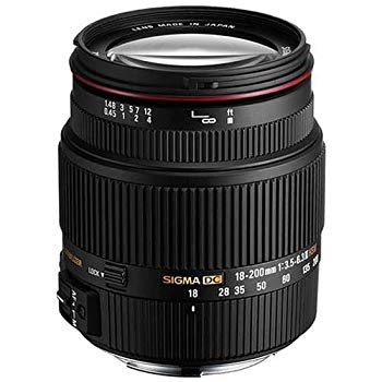【中古】(非常に良い)SIGMA 高倍率ズームレンズ 18-200mm F3.5-6.3IIDC OS HSM ニコン用 APS-C専用