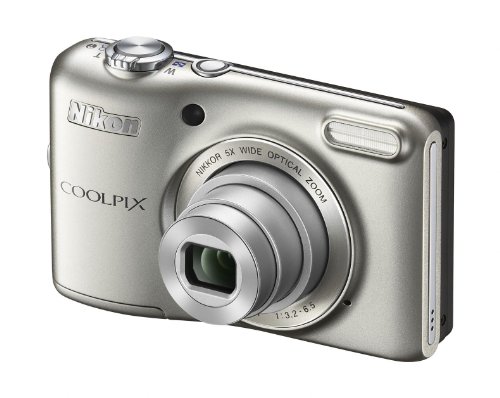 【中古】(非常に良い)Nikon デジタルカメラ COOLPIX L28 有効画素数2005万画素 単3乾電池対応 シルバー L28SL