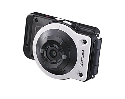 楽天市場 新品 Casio デジタルカメラ Exilim Exfr10we カメラ部 コントロール部分離 フリースタイルカメラ 1410万画素 Ex Fr10we ホワイト ドリエムコーポレーション