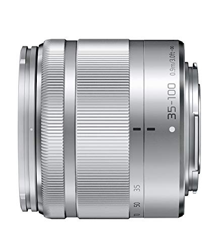 【中古】(非常に良い)パナソニック 望遠ズームレンズ マイクロフォーサーズ用 ルミックス G VARIO 35-100mm/F4.0-5.6 ASPH./MEGA O.I.S. シルバー H-FS35100-S